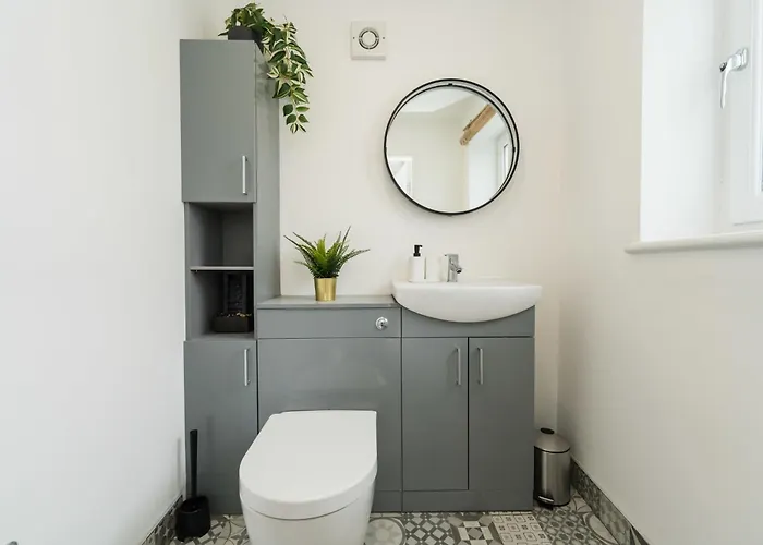 Jersey King, Stylish House With Wifi בית נופש *