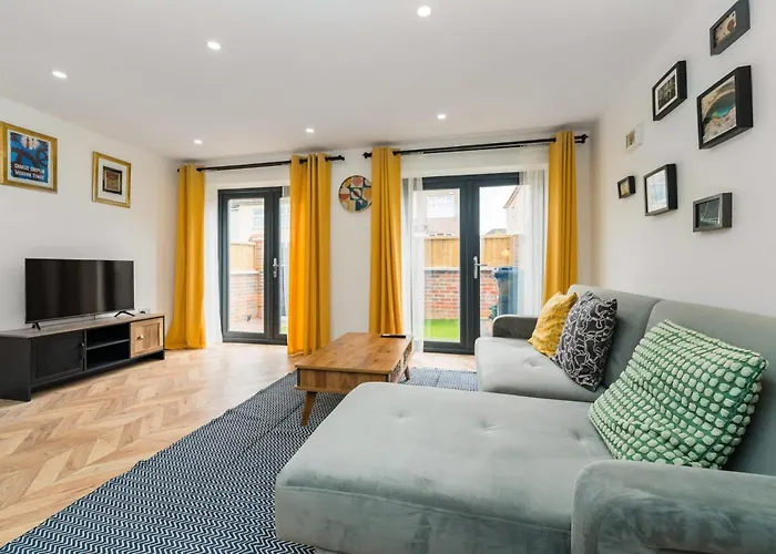 Jersey King, Stylish House With Wifi Tatil Evi