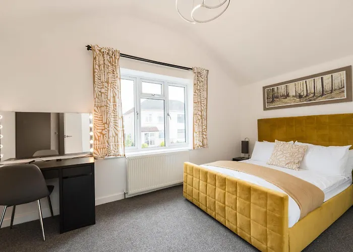 בית נופש Jersey King, Stylish House With Wifi